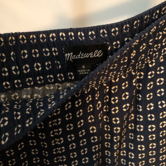 Madewell track trouser in ascot tile blue - Picture 6 of 6